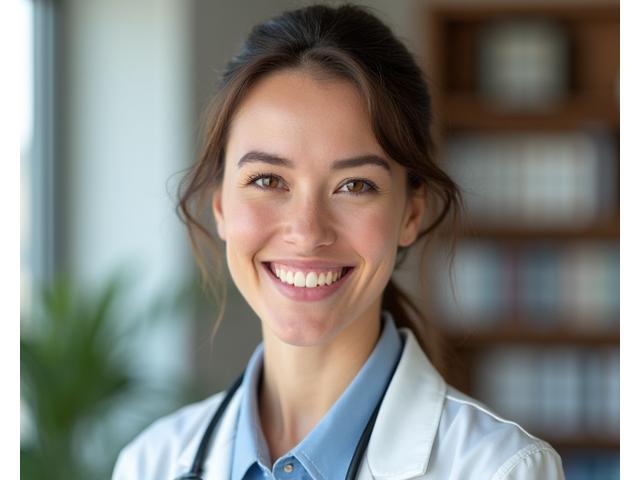 Portrait souriant de la Dr. Marie Dubois, psychologue spécialisée en anxiété.