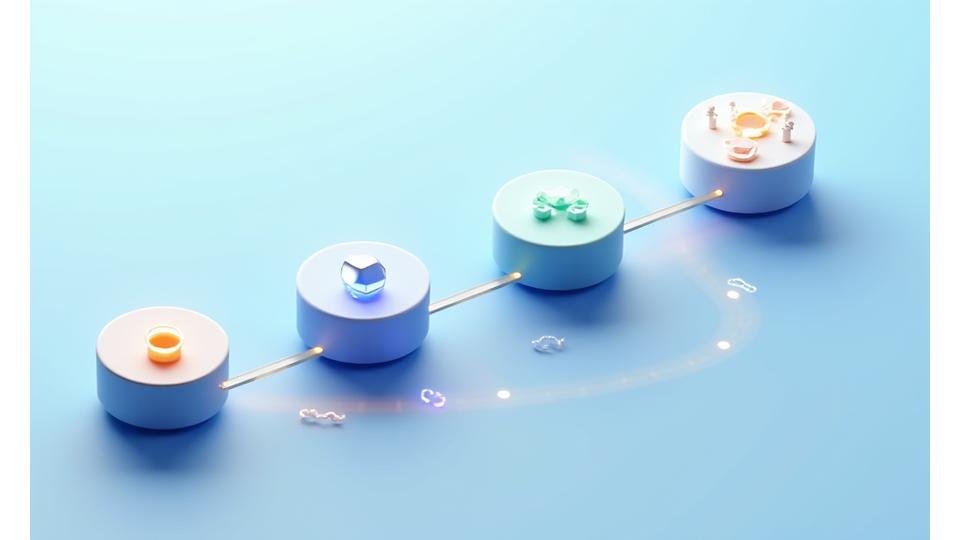 Schéma interactif présentant un parcours de bien-être mental recommandé, reliant l'évaluation IA, les modules TCC, les consultations psychologiques et les outils de gestion du stress en un flux continu.